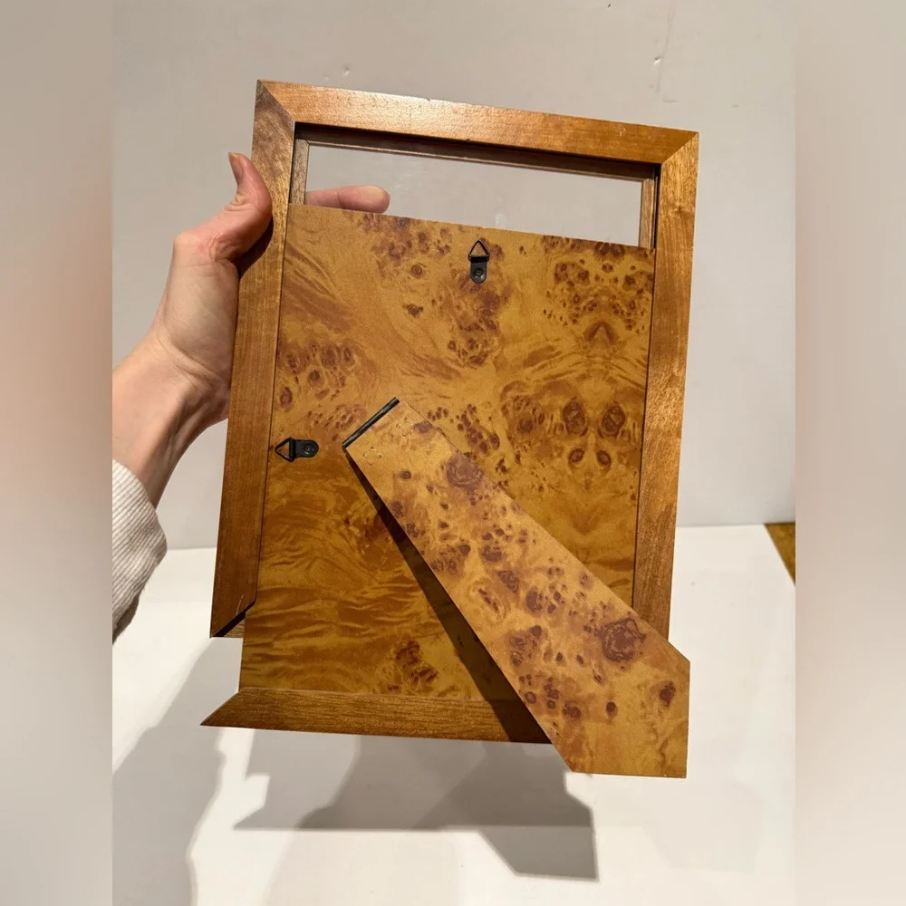 Bundle 3 frames Vintage 3-Toned Wooden Picture Frame – Handmade - Picture 5 of 10